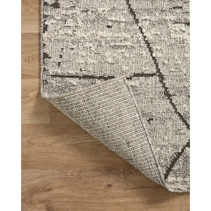 Loloi II Fabian Grey / Charcoal 2'-7" x 10'-0" Runner Rug