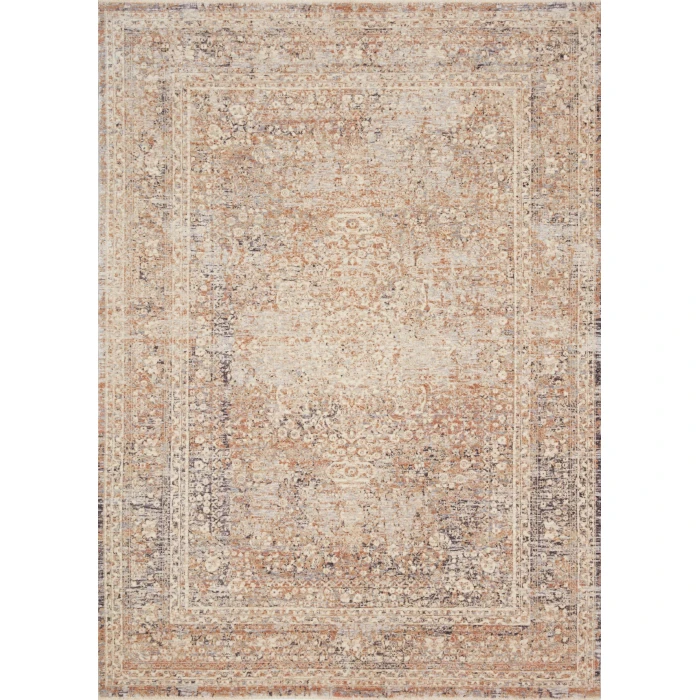 Loloi Faye Sky / Sand FAY-03 5ft.-7in. X 5ft.-7in. Round Rug