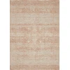 Loloi Faye Terracotta / Sky FAY-08 5ft.-7in. X 5ft.-7in. Round Rug