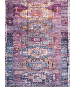 Loloi Fiona Blue / Purple B20342 2 ft. X 5 ft. Rectangle Rug