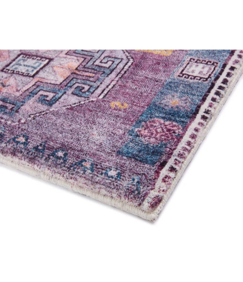 Loloi Fiona Blue / Purple B20342 2 ft. X 5 ft. Rectangle Rug
