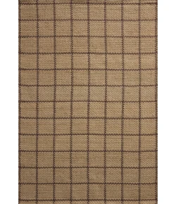 Chris Loves Julia x Loloi Fletcher Natural / Brown FLE-01 5ft. X 7ft.-6in. Rect. Rug