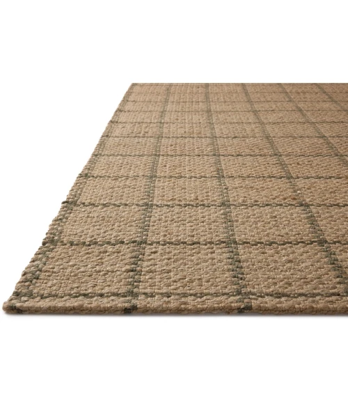 Chris Loves Julia x Loloi Fletcher Natural / Olive FLE-01 3ft.-6in. X 5ft.-6in. Rect. Rug