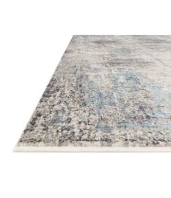 Loloi Franca Slate / Sky FRN-04 18 in. X 18 in. Sample Rug