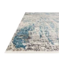 Loloi Franca Grey / Ocean FRN-05 18 in. X 18 in. Sample Rug
