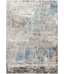 Loloi Franca FRN-05 GREY / OCEAN Area Rug 2 ft. 7 in. X 8 ft. 0 in. Rectangle