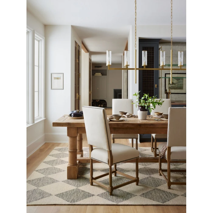 Chris Loves Julia x Loloi Francis Beige / Charcoal FRA-01 2 ft. 6 in. X 7 ft. 6 in. Rectangle Rug