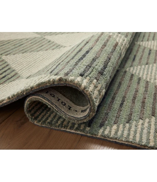 Chris Loves Julia x Loloi Francis Spa / Granite FRA-01 3 ft. 6 in. X 5 ft. 6 in. Rectangle Rug