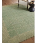 Chris Loves Julia x Loloi Francis Green / Natural FRA-02 7 ft. 9 in. X 9 ft. 9 in. Rectangle Rug