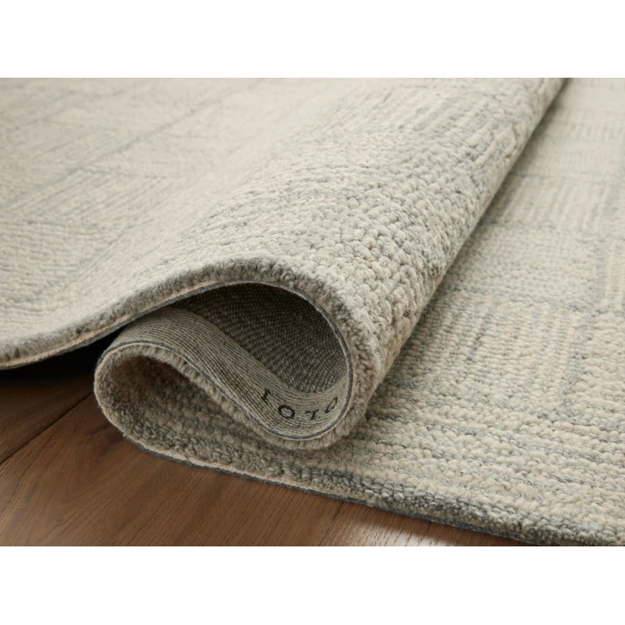 Chris Loves Julia x Loloi Francis Silver / Sky FRA-03 3 ft. 6 in. X 5 ft. 6 in. Rectangle Rug