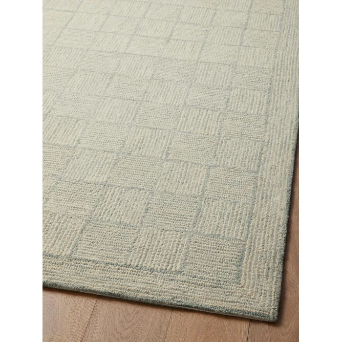 Chris Loves Julia x Loloi Francis Silver / Sky FRA-03 3 ft. 6 in. X 5 ft. 6 in. Rectangle Rug