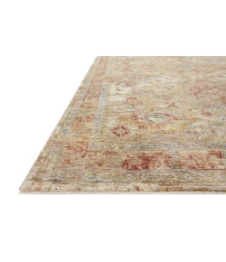 Loloi Gaia GAA-02 Gold / Taupe Area Rug 2 ft. 6 in. X 8 ft. 0 in. Rectangle