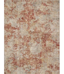 Loloi Gaia GAA-03 Taupe / Brick Area Rug 6 ft. 7 in. X 9 ft. 10 in. Rectangle