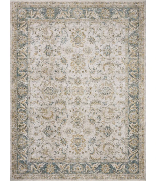 Loloi Gaia Natural / Ocean GAA-04 9 ft. 3 in. X 12 ft. 10 in. Rectangle Rug