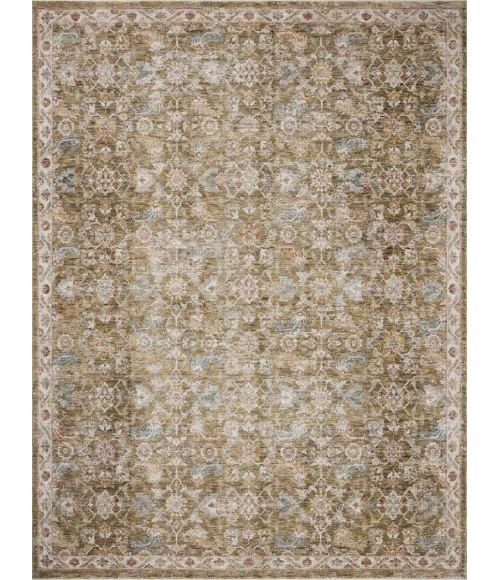 Loloi Gaia Olive / Multi GAA-05 4 ft. X 5 ft. 7 in. Rectangle Rug