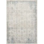 Loloi Gemma GEM-02 SKY / IVORY Area Rug 2 ft. 8 in. X 12 ft. Rectangle