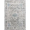 Loloi Gemma GEM-05 SILVER / BLUE Area Rug 9 ft. 6 in. X 12 ft. 6 in. Rectangle