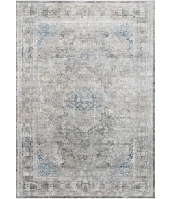 Loloi Gemma GEM-05 SILVER / BLUE Area Rug 2 ft. 8 in. X 10 ft. Rectangle