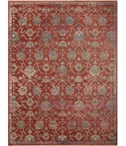 Loloi Giada GIA-05 Red / Multi Area Rug 18 in. X 18 in. Sample