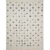 Loloi Hagen HAG-04 White / Navy Area Rug 2 ft. 7 in. X 4 ft. Rectangle