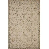 Loloi Halle HAE-04 LAGOON / MULTI Area Rug 18 in. X 18 in. Sample