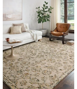 Loloi Halle HAE-04 LAGOON / MULTI Area Rug 18 in. X 18 in. Sample