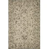 Loloi Halle HAE-05 GREY / SKY Area Rug 18 in. X 18 in. Sample