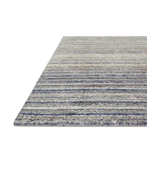 Loloi Haven Silver / Blue VH-01 5 ft. 6 in. X 8 ft. 6 in. Rectangle Rug