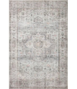 Loloi Heidi HEI-02 DOVE / BLUSH Area Rug 6 ft. 0 in. X 6 ft. 0 in. Round