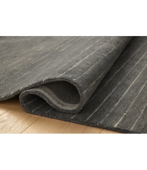 Chris Loves Julia x Loloi Henry Charcoal / Ivory HEY-01 2ft.-6in. X 9ft.-9in. Rect. Rug