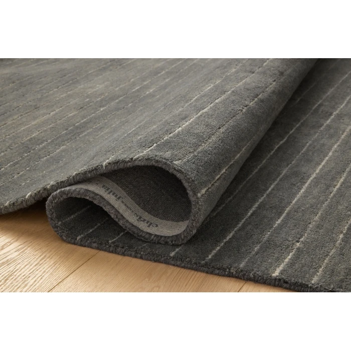 Chris Loves Julia x Loloi Henry Charcoal / Ivory HEY-01 2ft.-6in. X 9ft.-9in. Rect. Rug