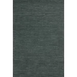 Chris Loves Julia x Loloi Henry Denim / Ivory HEY-01 18in. X 18in. Sample Rect. Rug