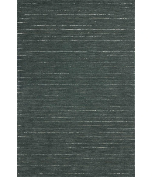 Chris Loves Julia x Loloi Henry Denim / Ivory HEY-01 2ft.-6in. X 9ft.-9in. Rect. Rug