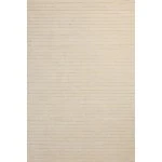 Chris Loves Julia x Loloi Henry Ivory / Dove HEY-01 18in. X 18in. Sample Rect. Rug