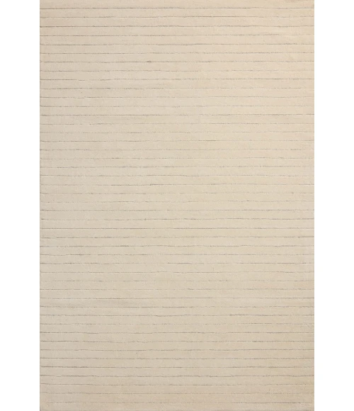 Chris Loves Julia x Loloi Henry Ivory / Dove HEY-01 7ft.-9in. X 9ft.-9in. Rect. Rug