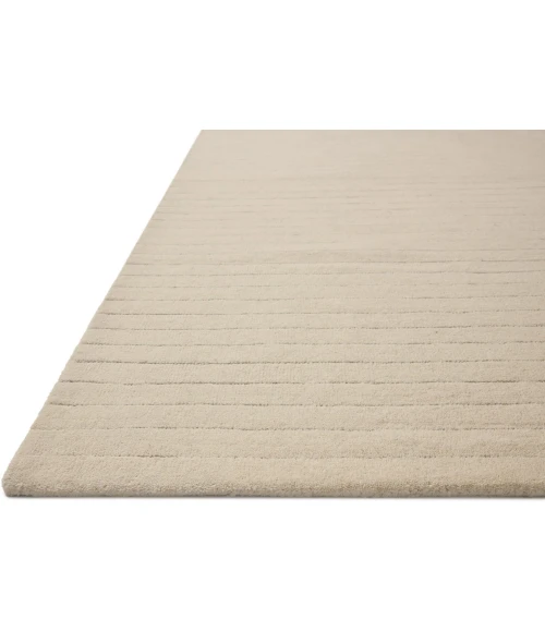 Chris Loves Julia x Loloi Henry Ivory / Dove HEY-01 7ft.-9in. X 9ft.-9in. Rect. Rug