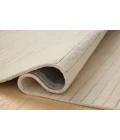 Chris Loves Julia x Loloi Henry Ivory / Dove HEY-01 7ft.-9in. X 9ft.-9in. Rect. Rug