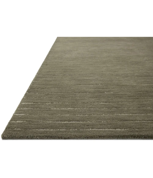Chris Loves Julia x Loloi Henry Olive / Ivory HEY-01 7ft.-9in. X 9ft.-9in. Rect. Rug