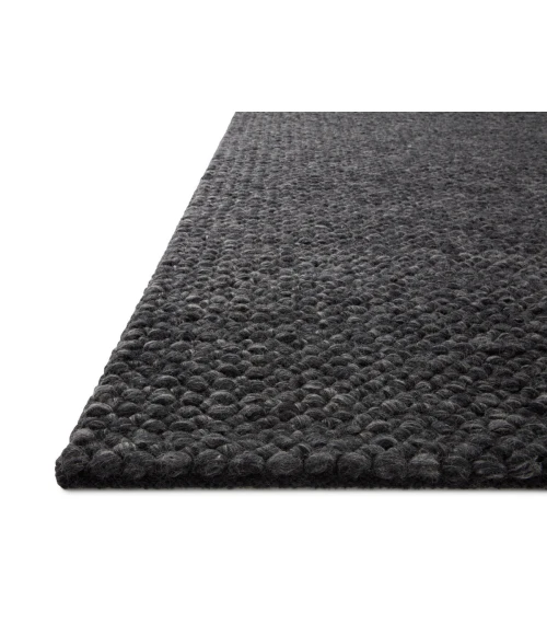 Jean Stoffer x Loloi Hendrick Charcoal HEN-01 2 ft. X 3 ft. Rectangle Rug