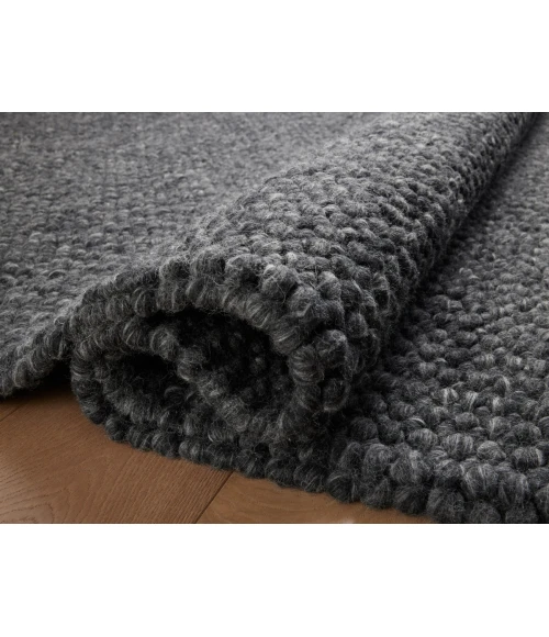 Jean Stoffer x Loloi Hendrick Charcoal HEN-01 2 ft. X 3 ft. Rectangle Rug