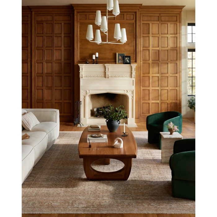 Loloi Heritage Clay / Natural HER-01 8ft. X 10ft. Rect. Rug