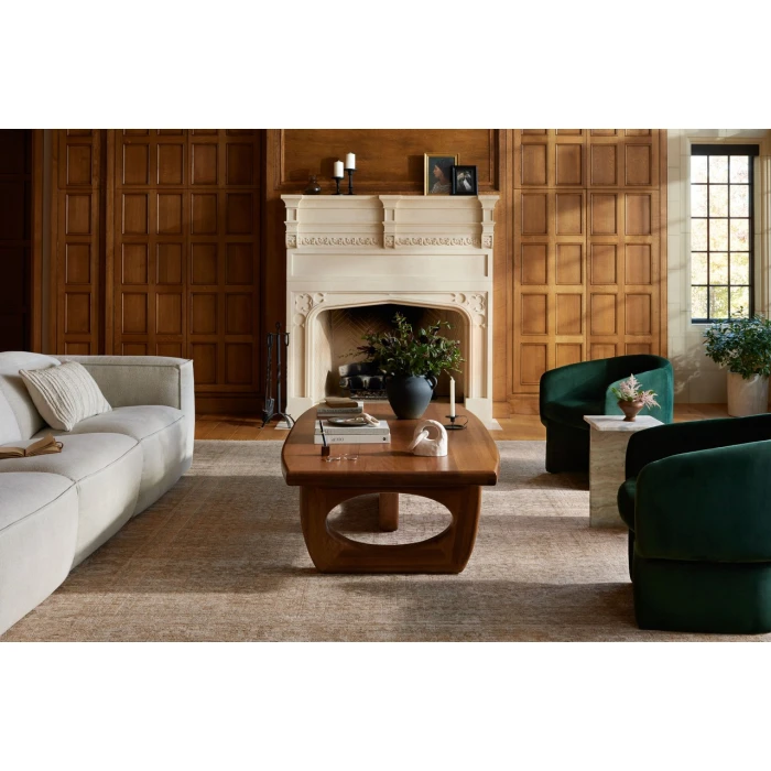 Loloi Heritage Clay / Natural HER-01 8ft. X 10ft. Rect. Rug