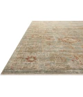 Loloi Heritage Aqua / Terracotta HER-06 9ft. X 12ft. Rect. Rug