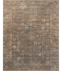 Loloi Heritage Mocha / Denim HER-07 9ft. X 12ft. Rect. Rug