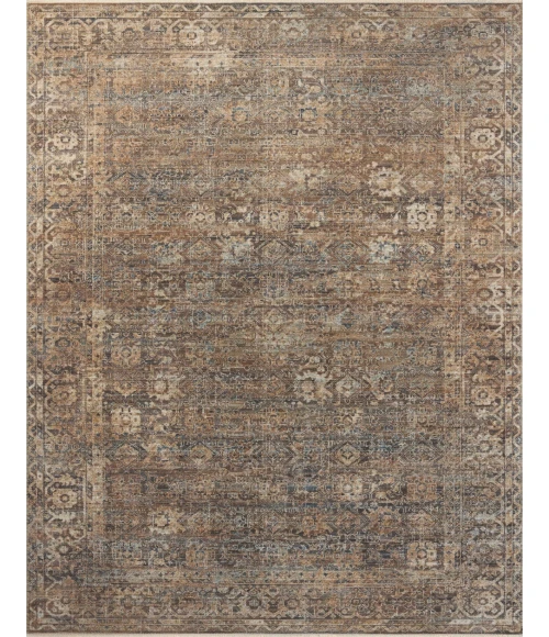 Loloi Heritage Mocha / Denim HER-07 9ft. X 12ft. Rect. Rug