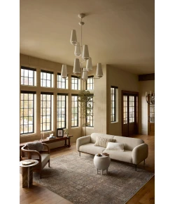 Loloi Heritage Mocha / Denim HER-07 9ft. X 12ft. Rect. Rug