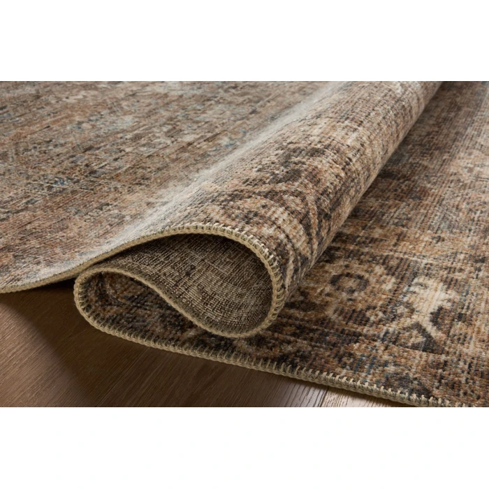 Loloi Heritage Mocha / Denim HER-07 6ft. X 9ft. Rect. Rug