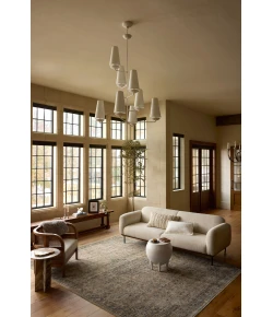 Loloi Heritage Sage / Navy HER-08 9ft. X 12ft. Rect. Rug