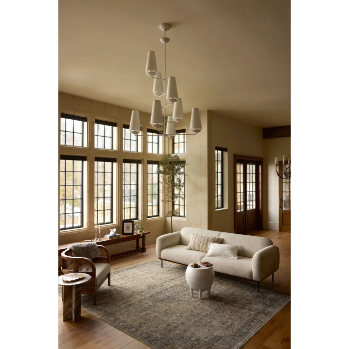 Loloi Heritage Sage / Navy HER-08 2ft.-5in. X 8ft. Rect. Rug