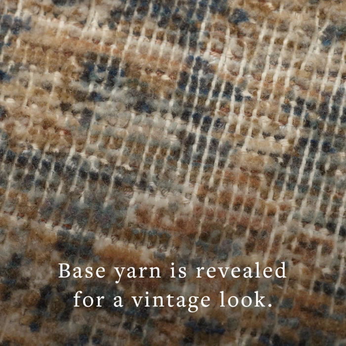 Loloi Heritage Sage / Navy HER-08 2ft.-5in. X 8ft. Rect. Rug